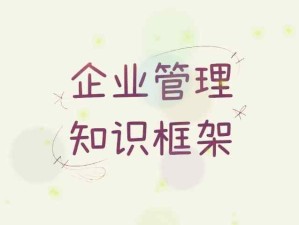 企业管理的核心知识框架：战略管理、组织管理、人力资源管理、财务管理、市场营销管理、运营管理、风险管理、信息化管理